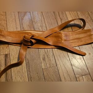 Anthropologie Classic Wrap Leather Belt NWT